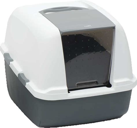 Catit litter box with advanced blue magic system